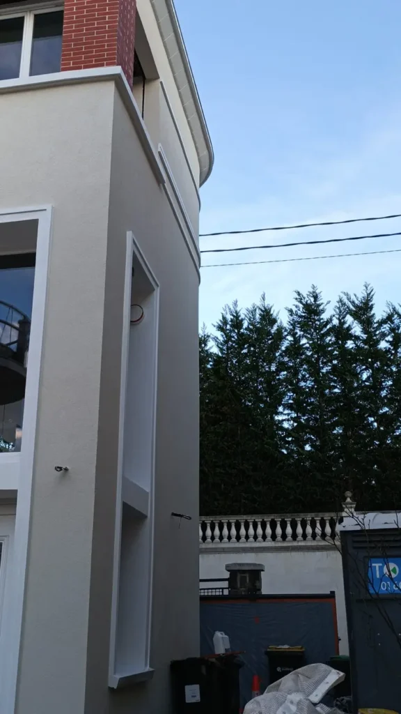 Isolation exterieure facade renovee 94