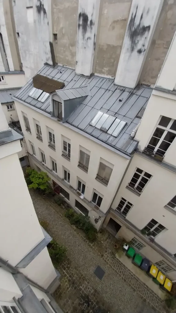 Sarking de toiture en zinc copropriete paris 75010