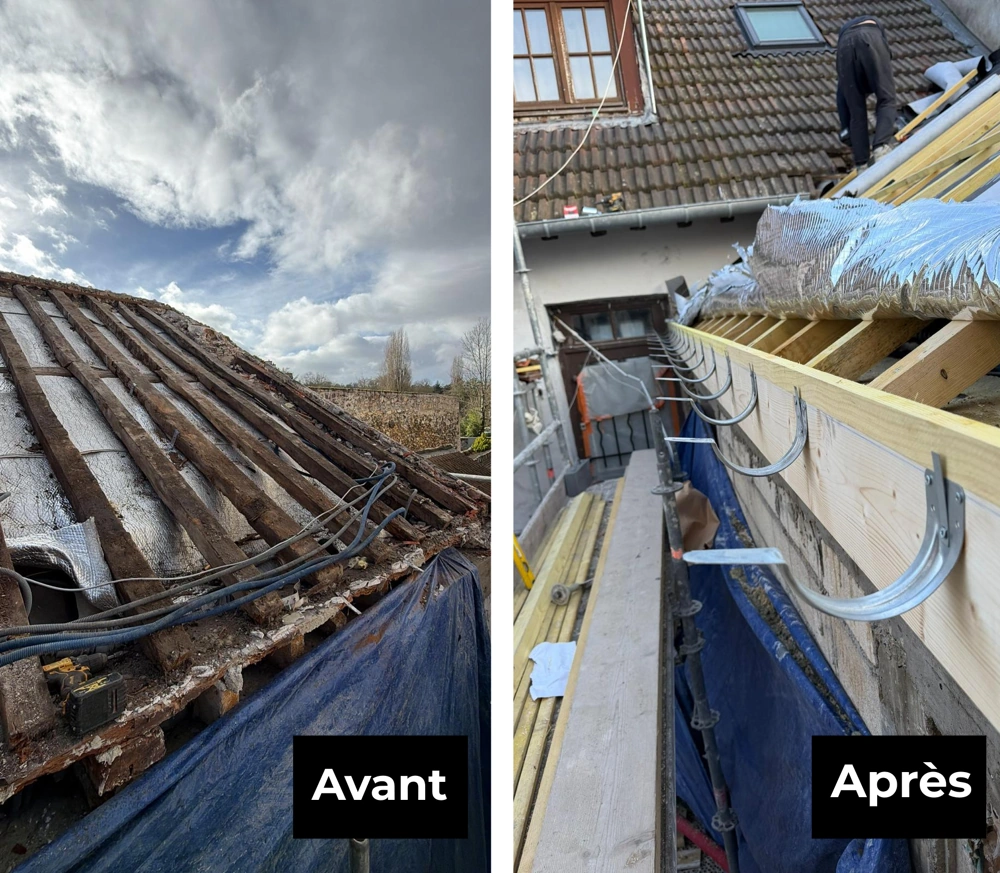 Couvreur à Jouy-en-Josas (78350) Rénovation de charpente Yvelines