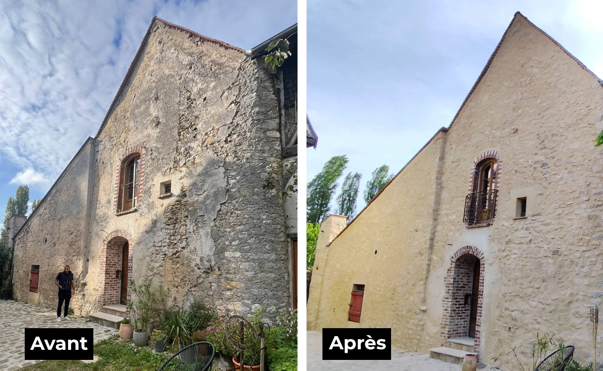Ravalement de façade à Bailly (78870) Ravalement à Bailly (78)