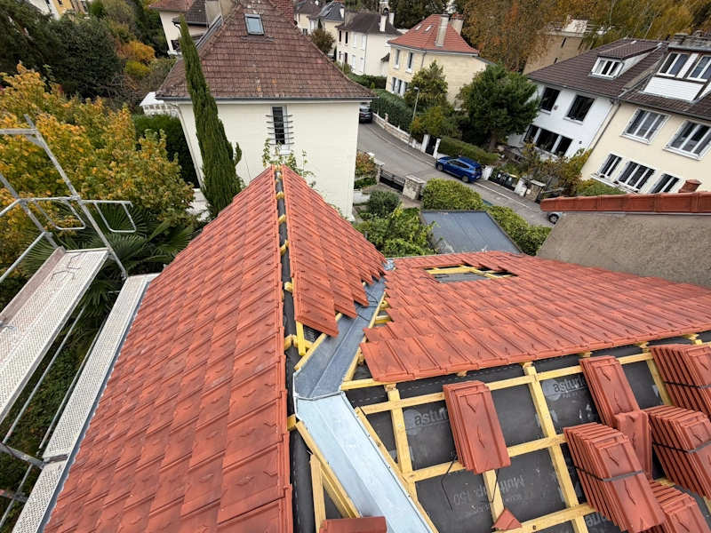 Les étapes de pose d'un sarking de toiture Pose de toiture sur isolation sarking