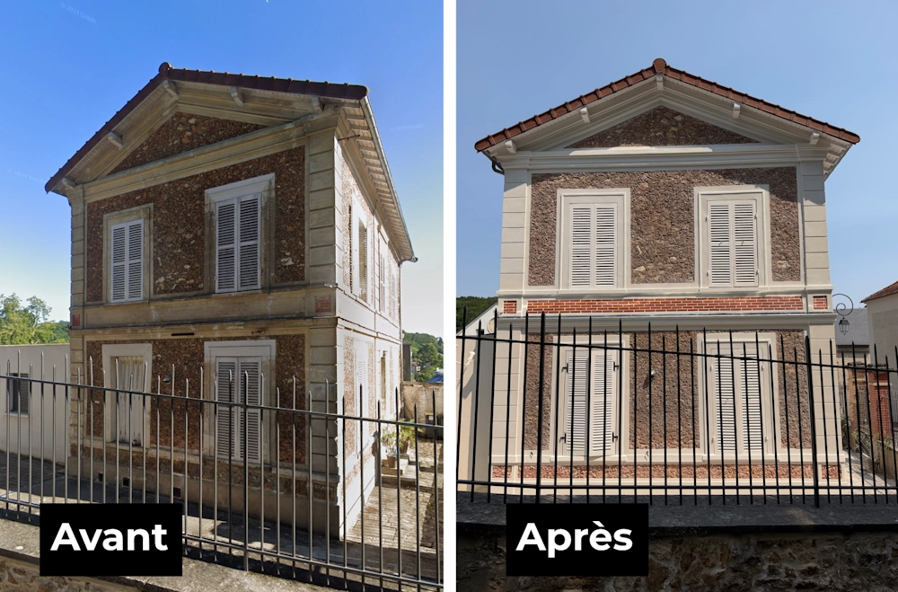 Renovation facade Buc 78