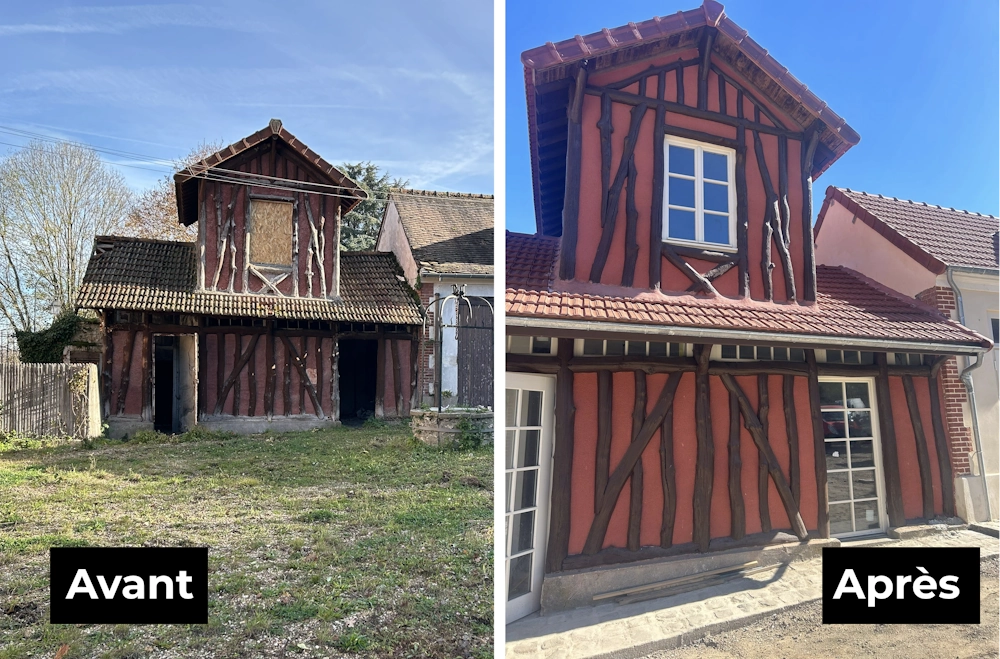 Ravalement de la maison Louis Bleriot